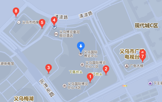 2017中国义乌人工智能博览会附近停车场